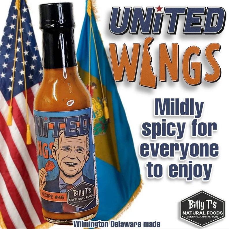 Theispot.com - Pat Higgins Creates Joe Biden Hot Sauce Art