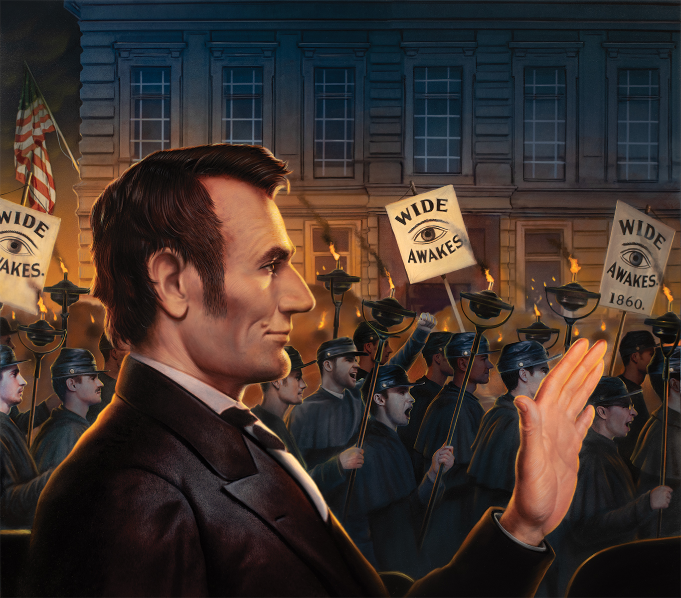  Tim O'Brien Paints Lincoln & The Wide-Awakes